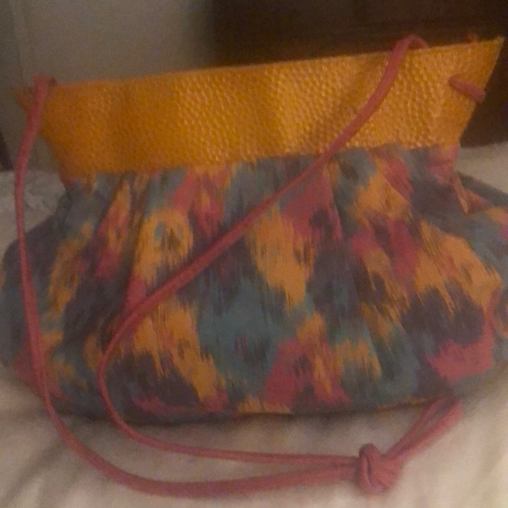 Sarah Roberts hand painted Handbag.